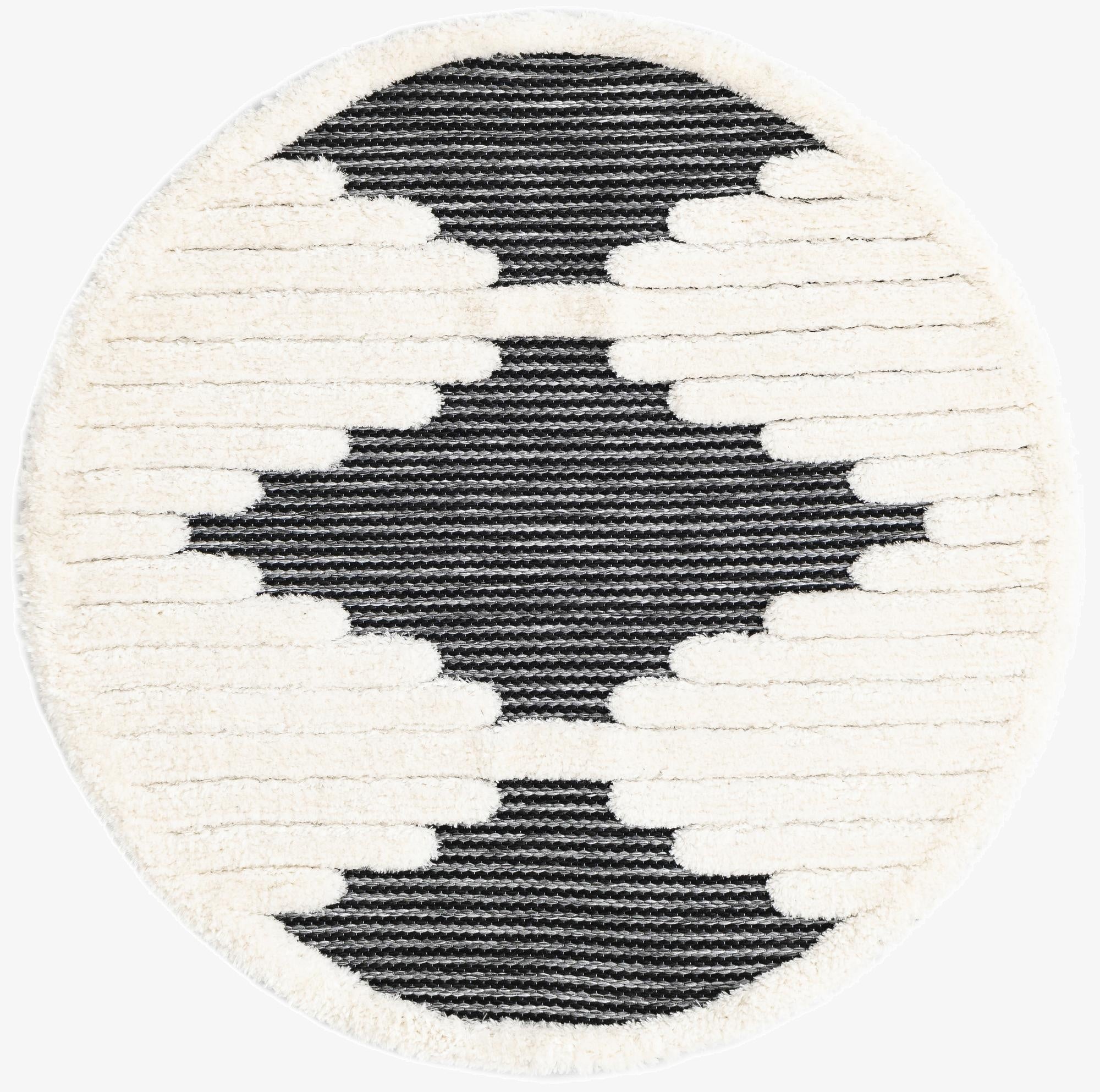 3' x 3' Prismatic Round Rug