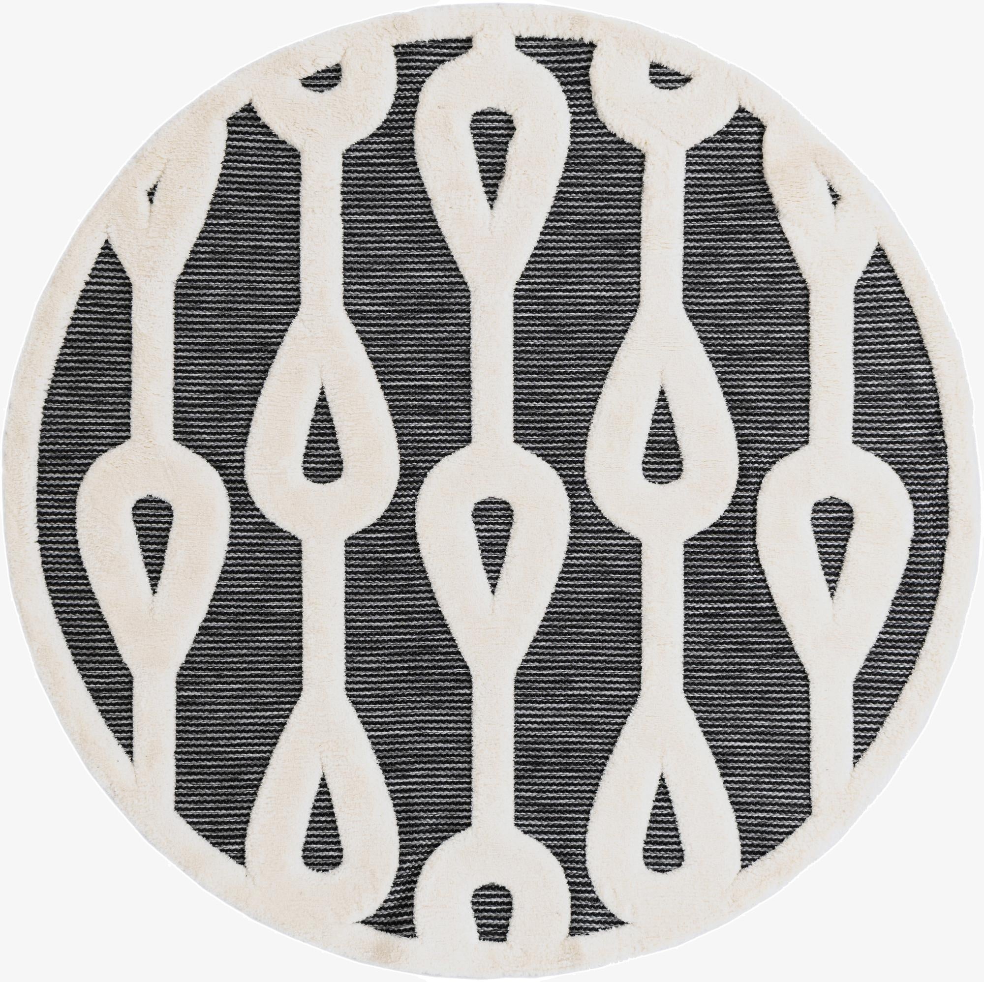 6' x 6' Prismatic Round Rug