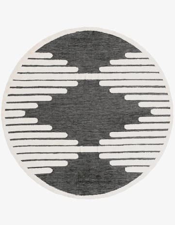 7' 10 x 7' 10 Prismatic Round Rug