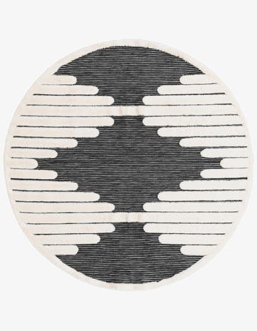 6' x 6' Prismatic Round Rug