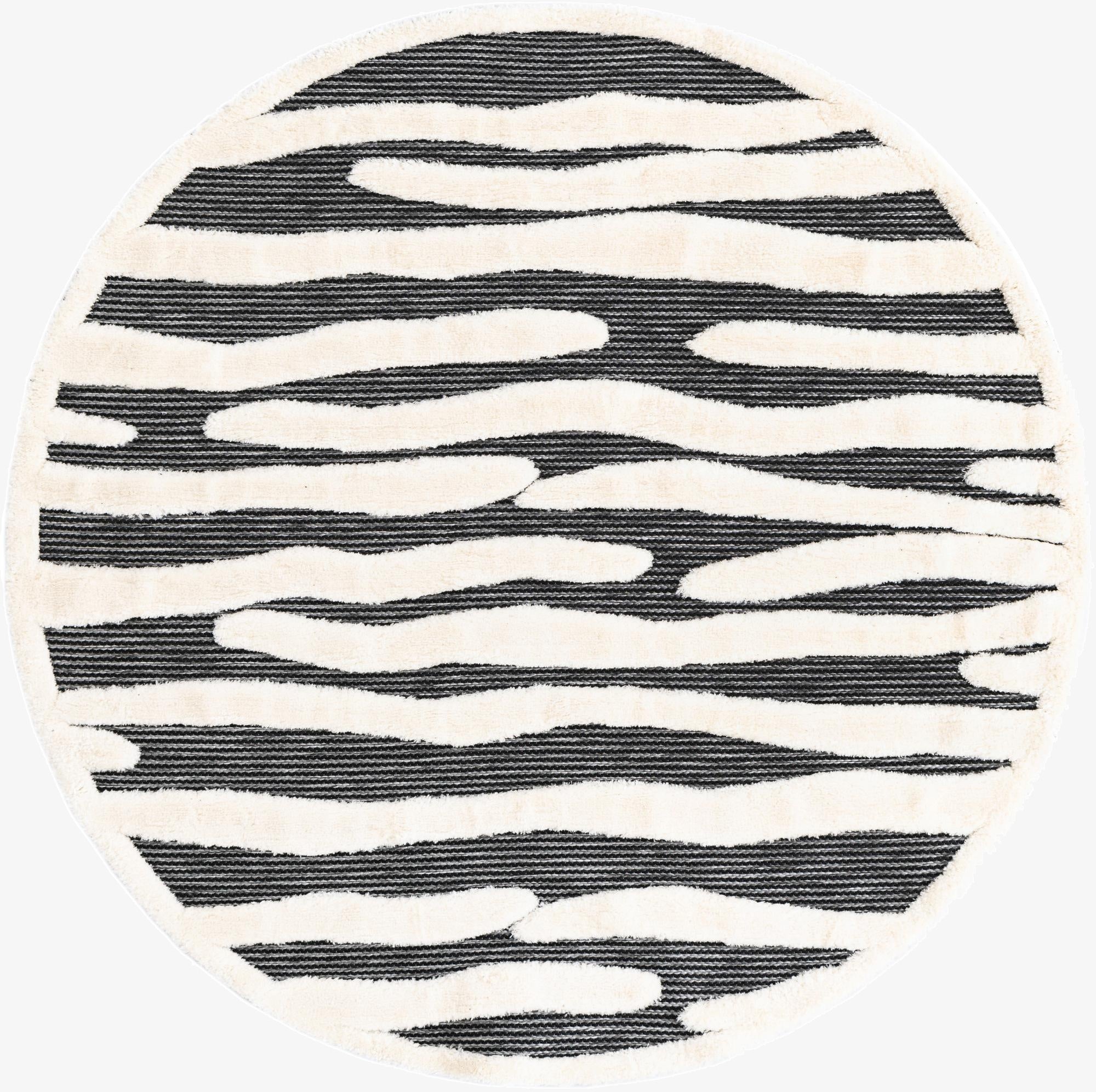 6' x 6' Prismatic Round Rug