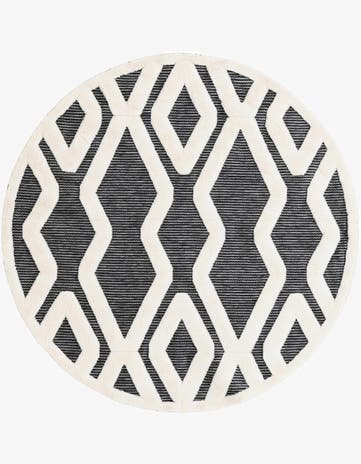 6' x 6' Prismatic Round Rug