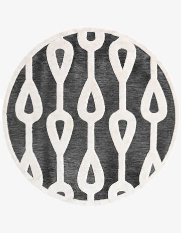 7' 10 x 7' 10 Prismatic Round Rug