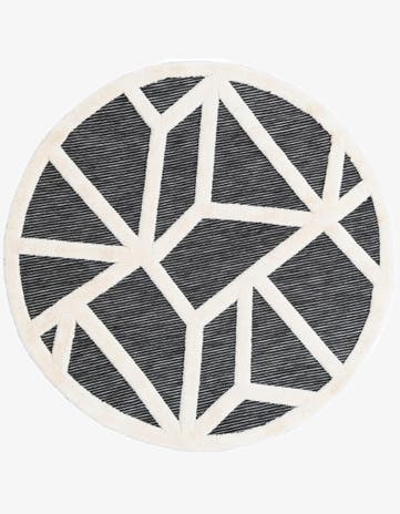 6' x 6' Prismatic Round Rug