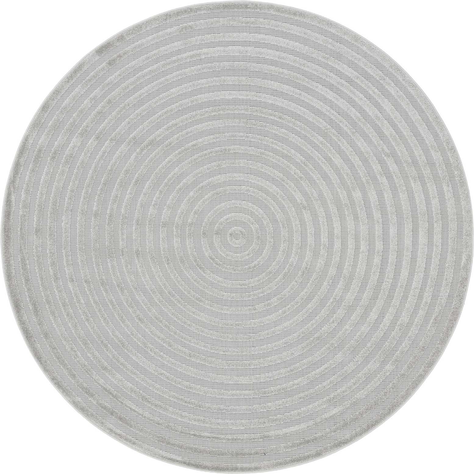 8' x 8' Easy-Clean Sabrina Soto Prescott Indoor / Outdoor Round Rug