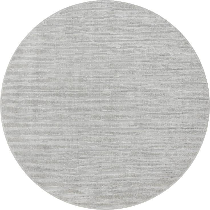 Detail image of 8' x 8' Easy-Clean Sabrina Soto Ola Indoor / Outdoor Round Rug
