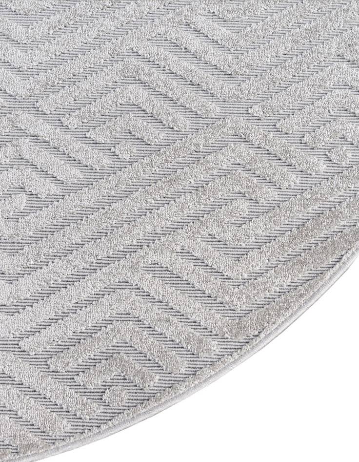 Detail image of 8' x 8'  Washable Sabrina Soto Hudson Indoor / Outdoor Round Rug