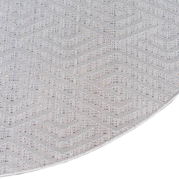Detail image of 8' x 8' Easy-Clean Sabrina Soto Hudson Indoor / Outdoor Round Rug