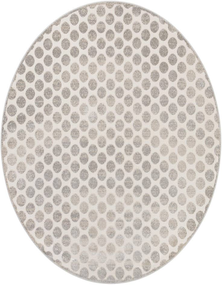 Detail image of 10' x 10' Easy-Clean Sabrina Soto Indoor / Outdoor Round Rug