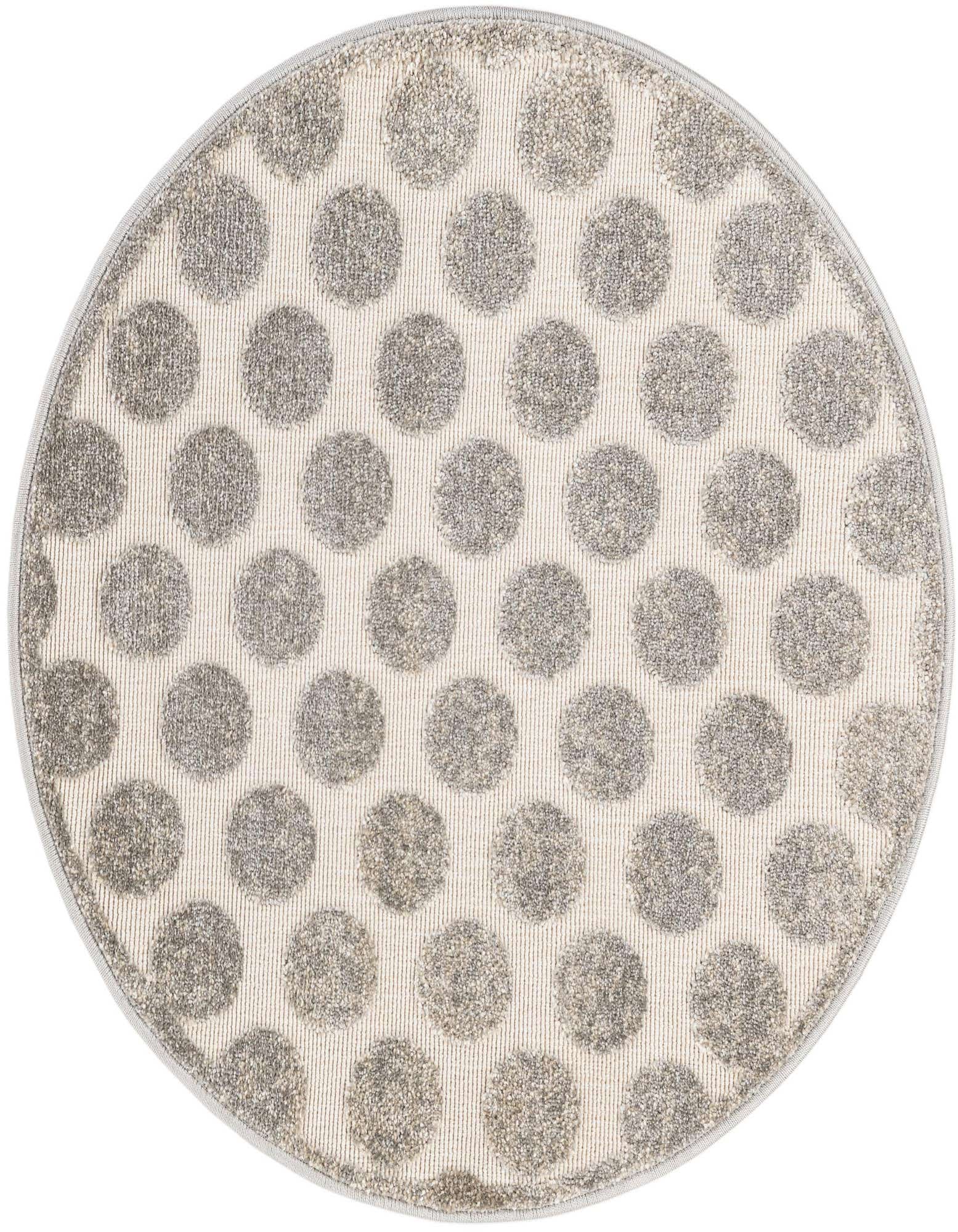 3' x 3' Easy-Clean Sabrina Soto Indoor / Outdoor Round Rug