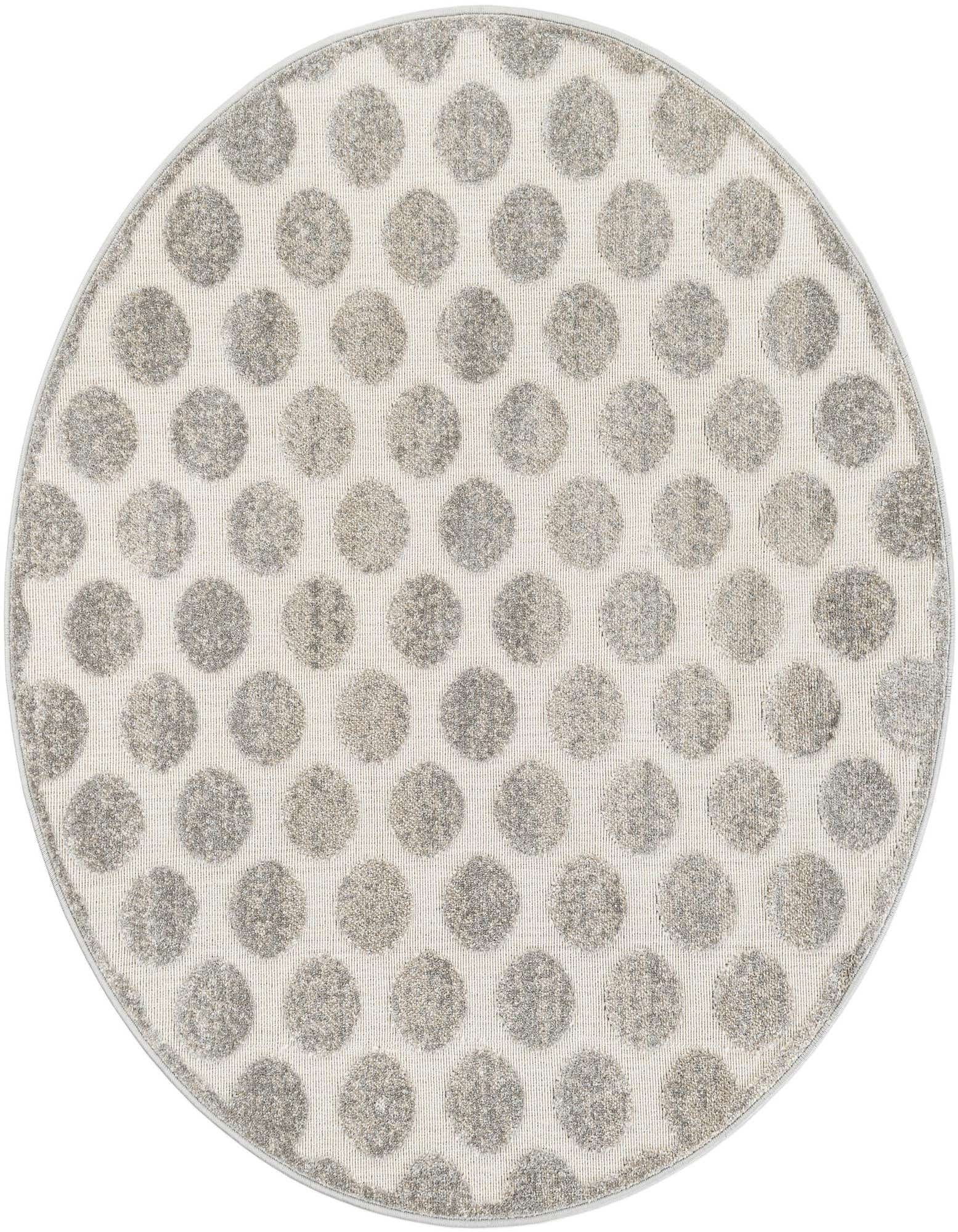 5' x 5' Easy-Clean Sabrina Soto Indoor / Outdoor Round Rug