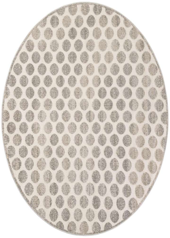 7' 10 x 7' 10 Easy-Clean Sabrina Soto Indoor / Outdoor Round Rug