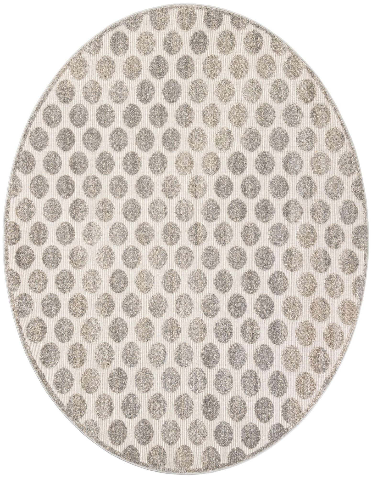 7' 10 x 7' 10 Easy-Clean Sabrina Soto Indoor / Outdoor Round Rug