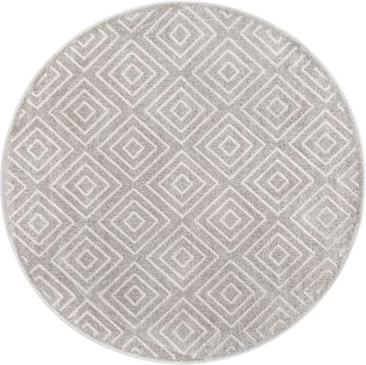 5' x 5' Easy-Clean Sabrina Soto Indoor / Outdoor Round Rug