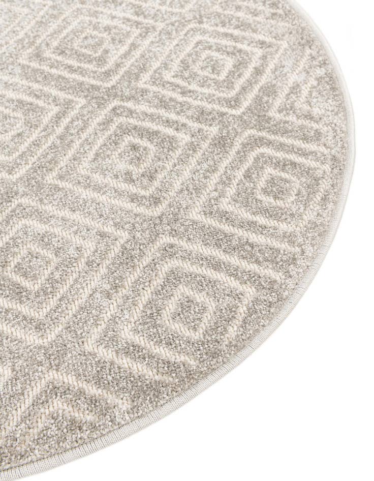 Detail image of 10' x 10' Easy-Clean Sabrina Soto Indoor / Outdoor Round Rug
