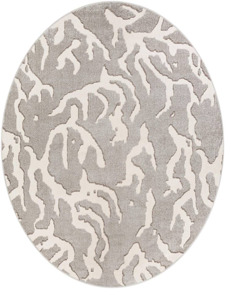 Detail image of 10' x 10' Easy-Clean Sabrina Soto Indoor / Outdoor Round Rug