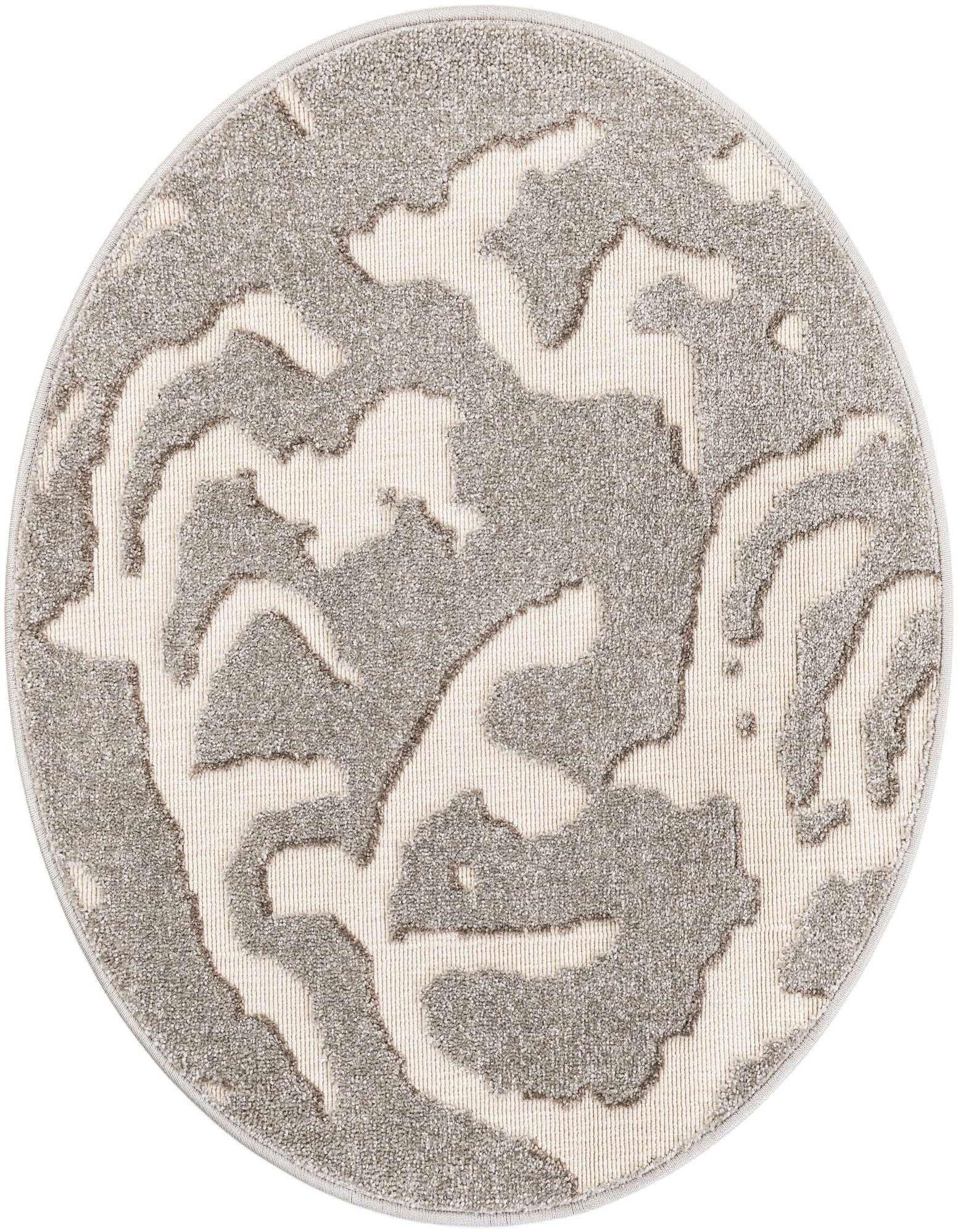 3' x 3' Easy-Clean Sabrina Soto Indoor / Outdoor Round Rug