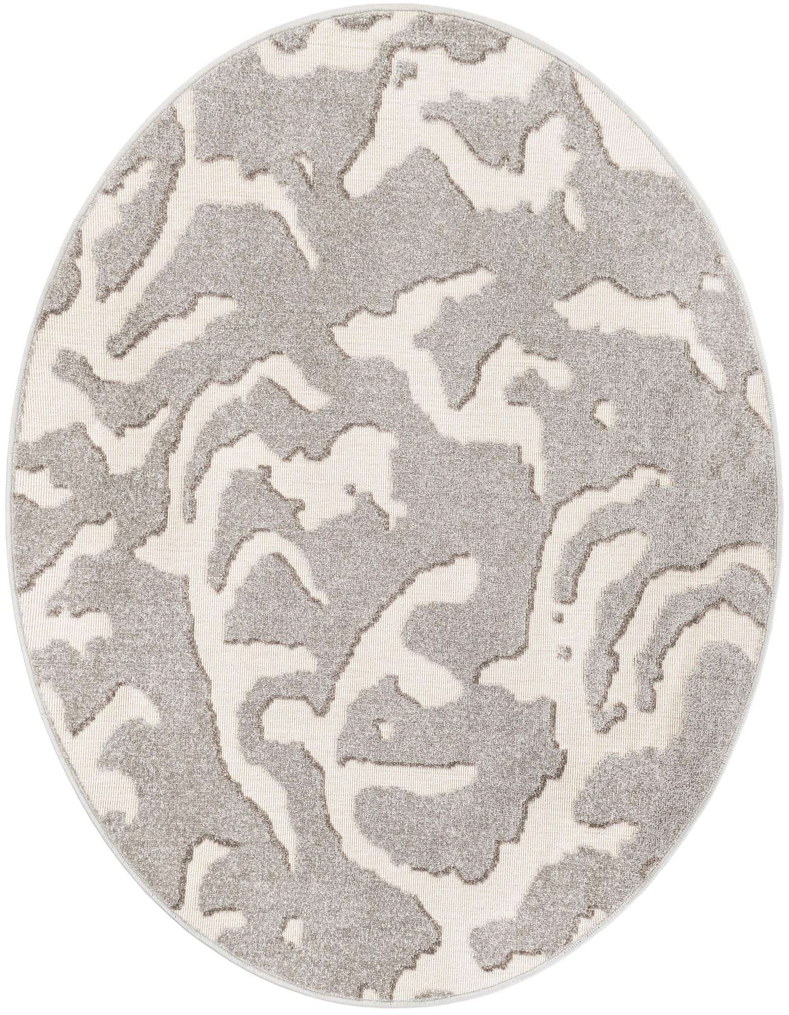 5' x 5' Easy-Clean Sabrina Soto Indoor / Outdoor Round Rug