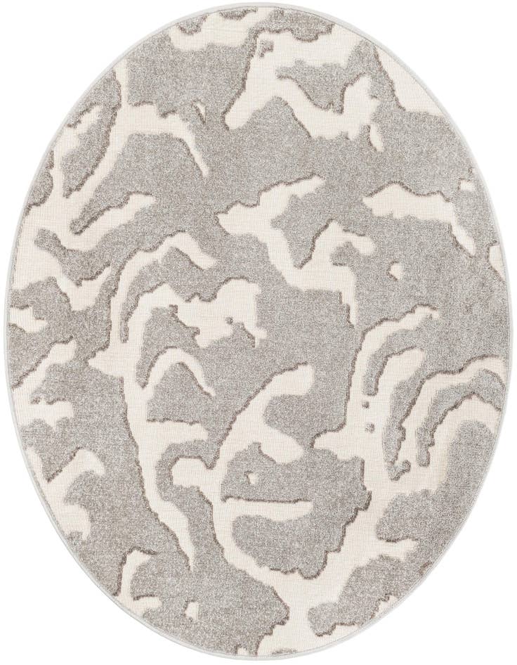 Detail image of 5' x 5' Easy-Clean Sabrina Soto Indoor / Outdoor Round Rug