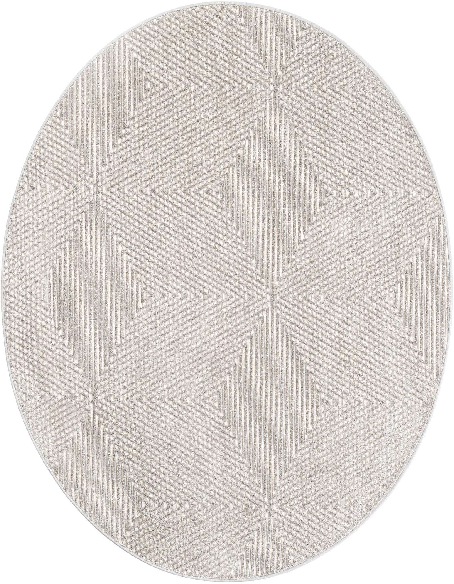 5' x 5' Easy-Clean Sabrina Soto Indoor / Outdoor Round Rug