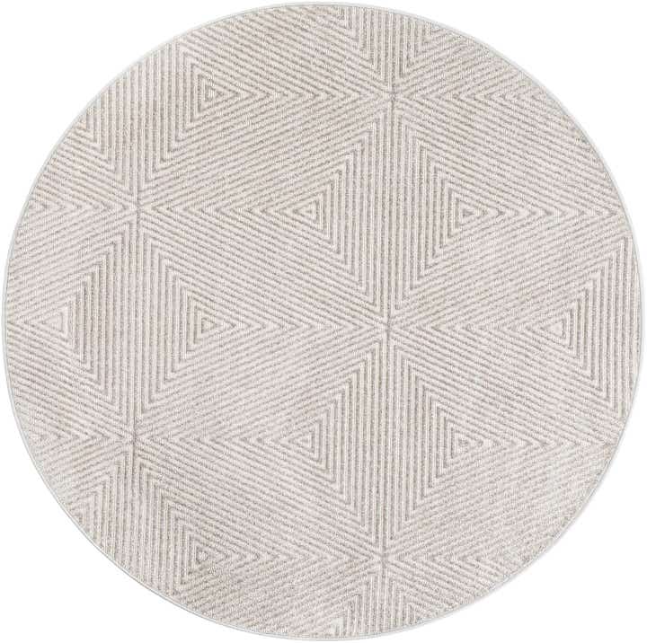 5' x 5' Easy-Clean Sabrina Soto Indoor / Outdoor Round Rug
