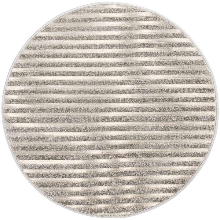 3' x 3' Easy-Clean Sabrina Soto Indoor / Outdoor Round Rug