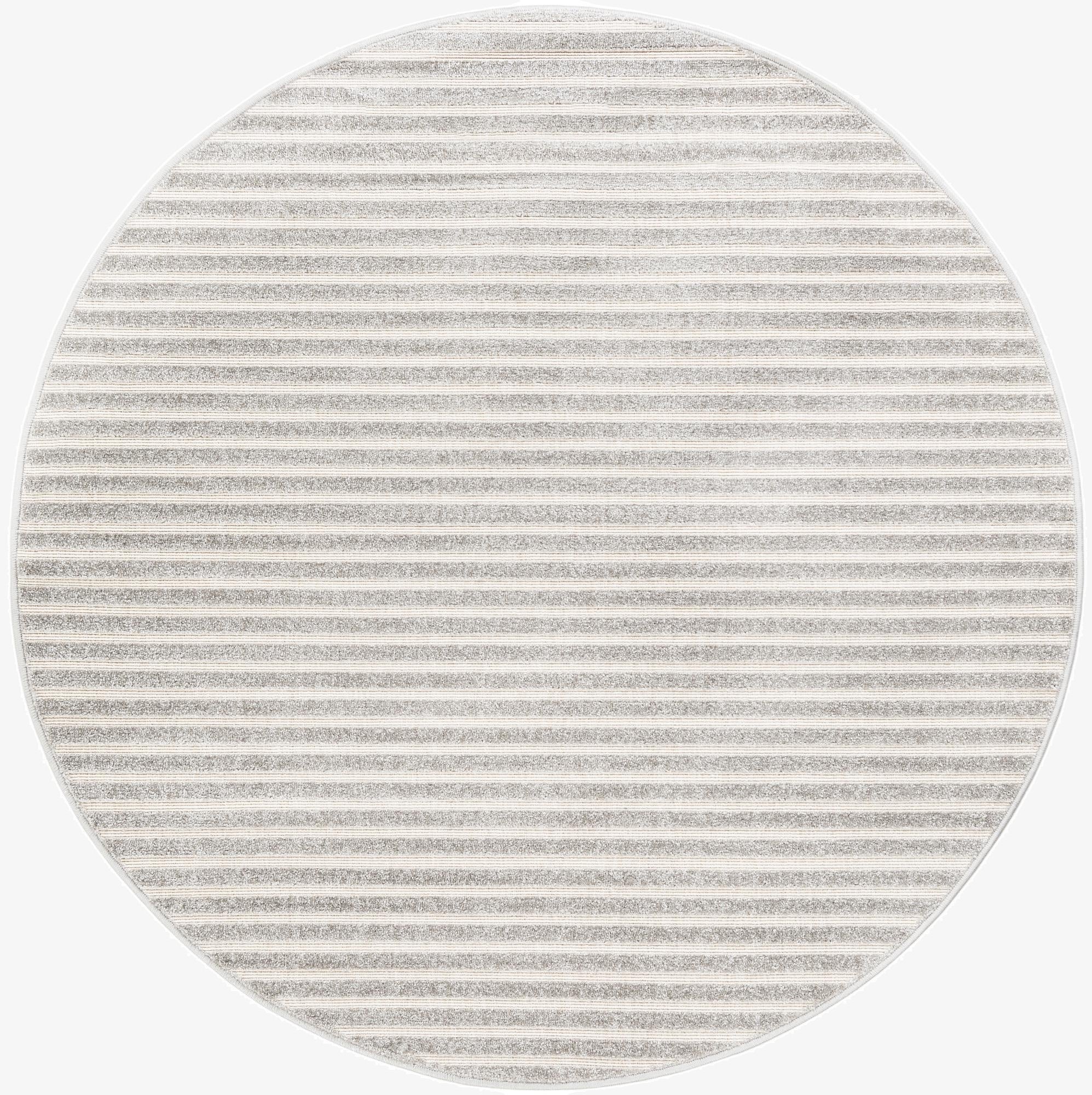 5' x 5'  Washable Sabrina Soto Indoor / Outdoor Round Rug