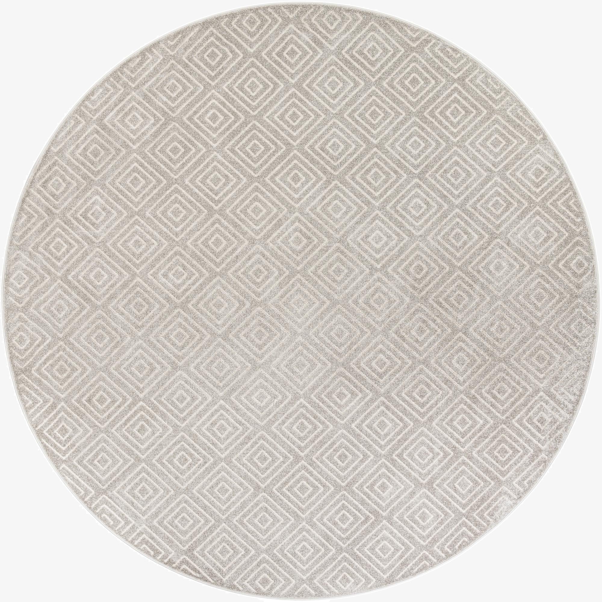 10' x 10'  Washable Sabrina Soto Indoor / Outdoor Round Rug
