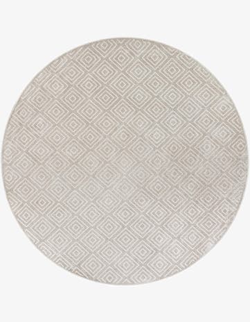 10' x 10' Easy-Clean Sabrina Soto Indoor / Outdoor Round Rug