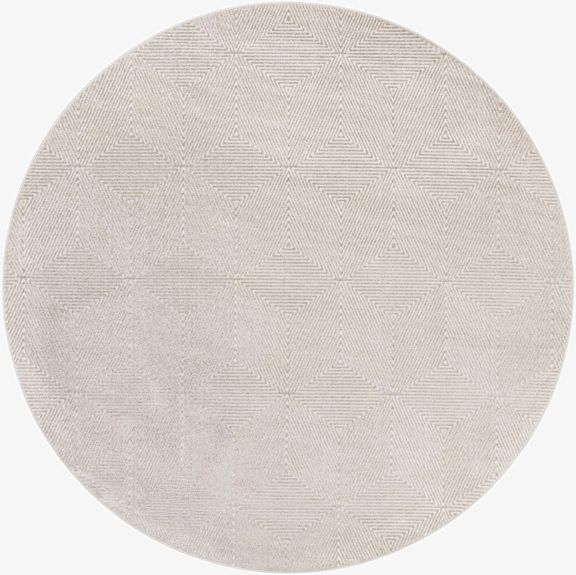 10' x 10'  Washable Sabrina Soto Indoor / Outdoor Round Rug