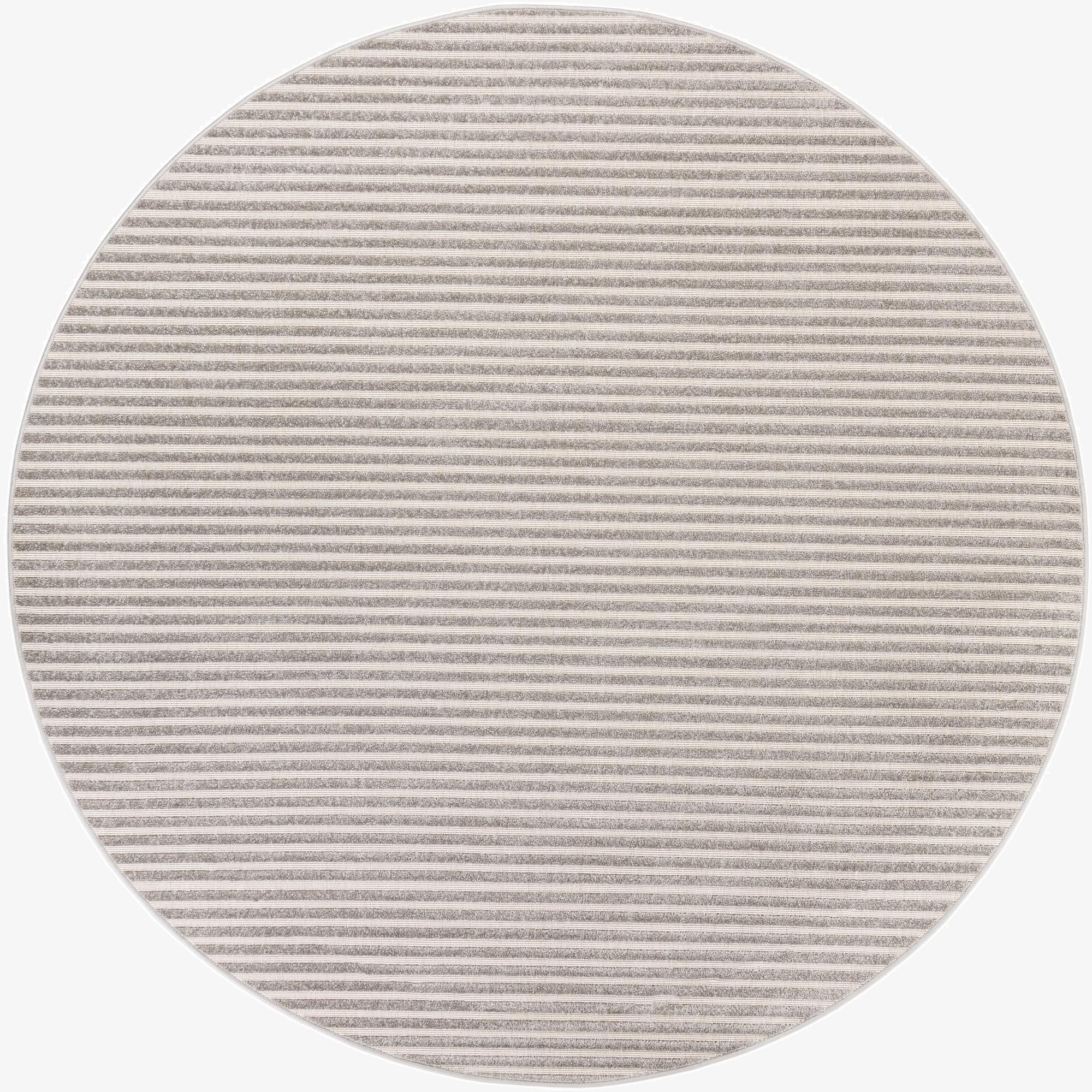 7' 10 x 7' 10  Washable Sabrina Soto Indoor / Outdoor Round Rug