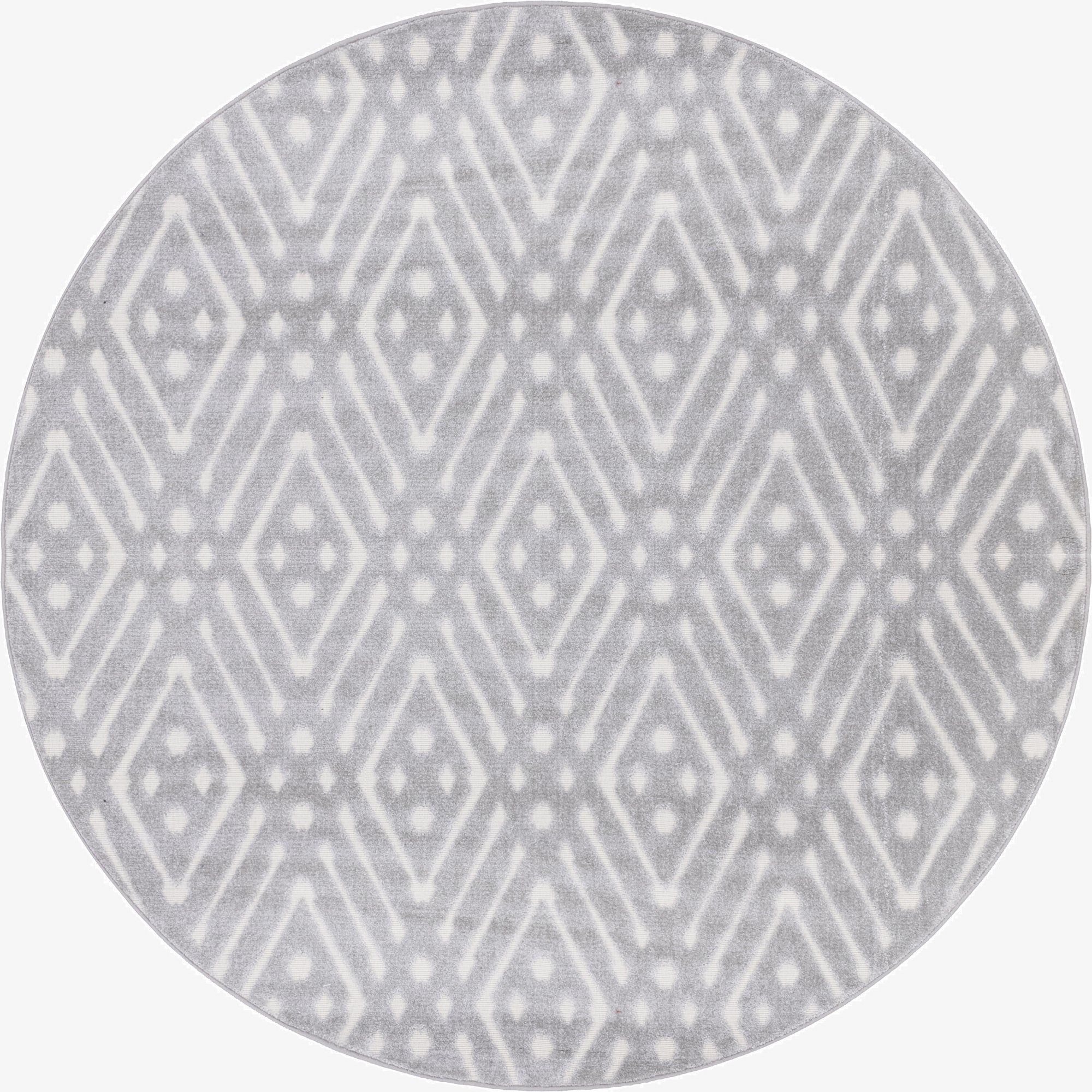 8' x 8'  Washable Sabrina Soto Ella Indoor / Outdoor Round Rug