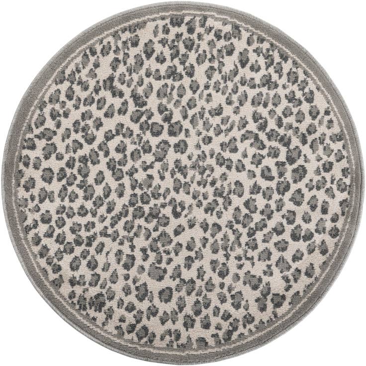 Detail image of 3' x 3' Safari Round Rug
