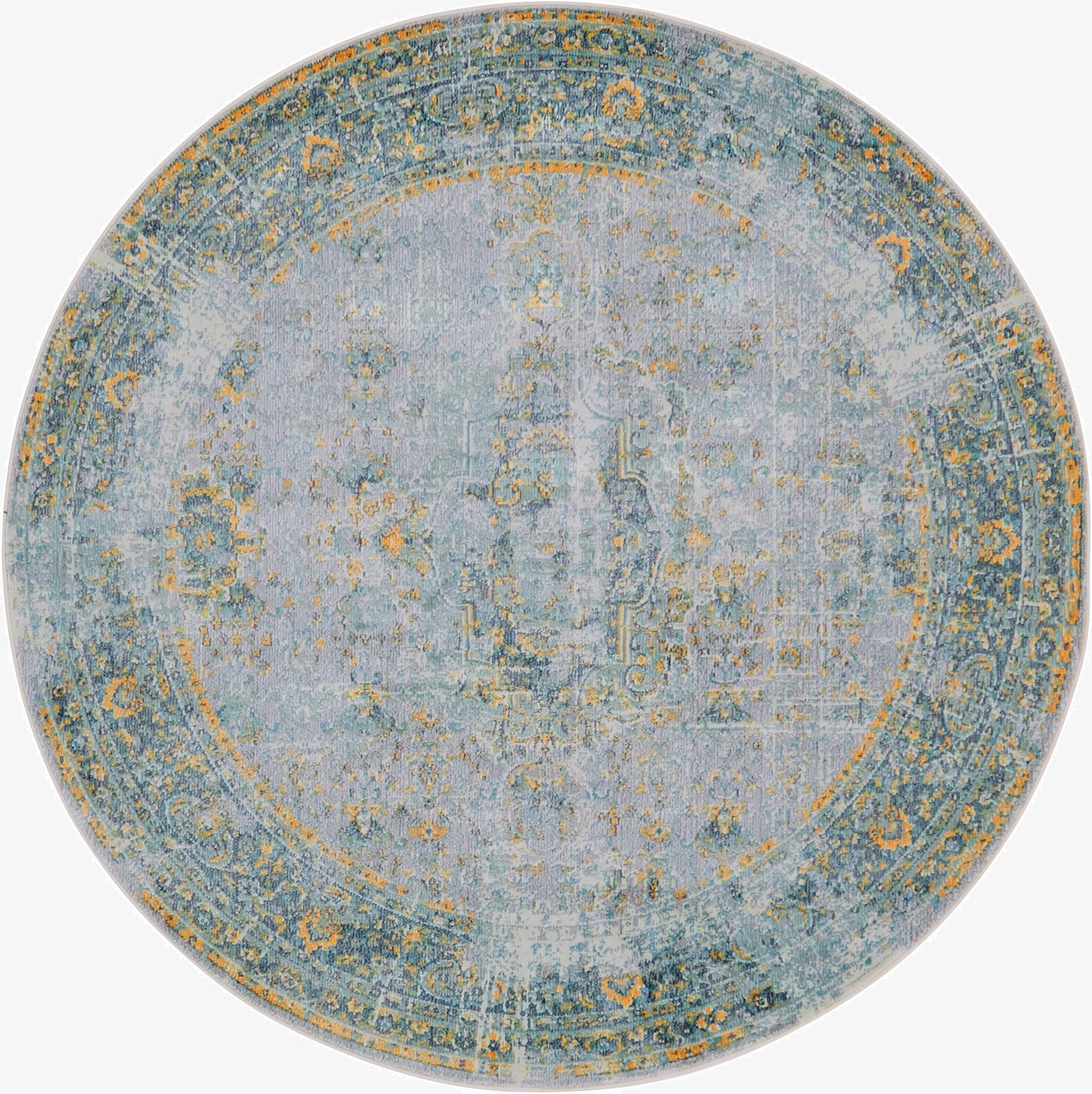 5' 5 x 5' 5 Santiago Round Rug