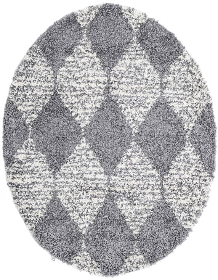 Detail image of 5' 3 x 5' 3 Serenity Shag Round Rug