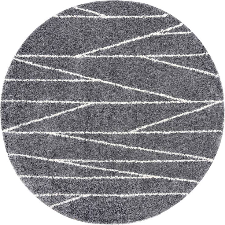 Detail image of 10' x 10' Serenity Shag Round Rug