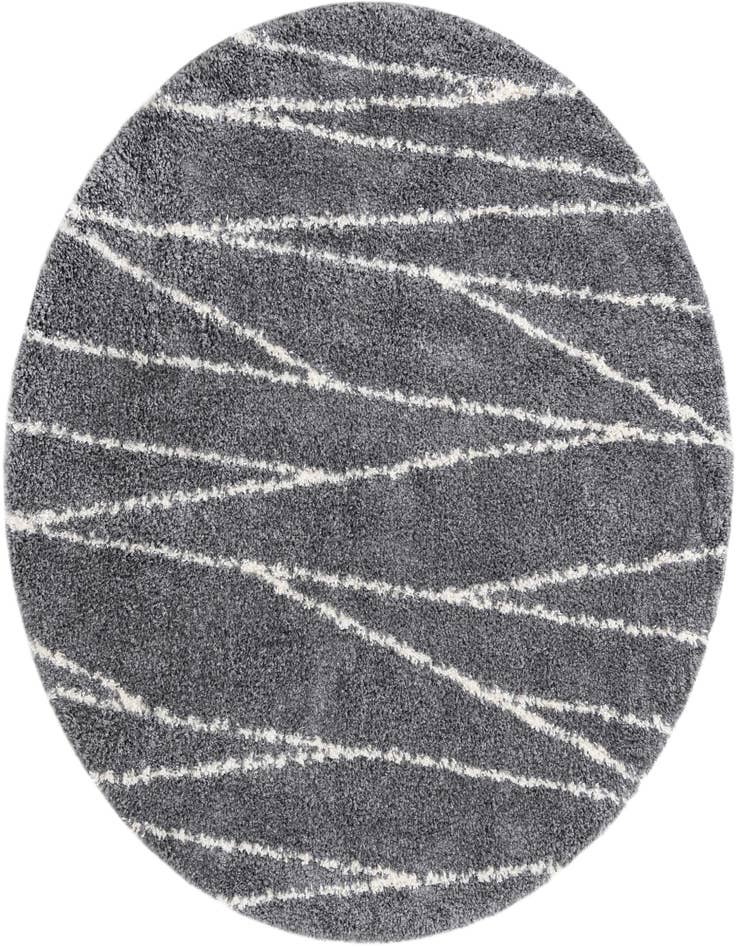 Detail image of 7' x 7' Serenity Shag Round Rug
