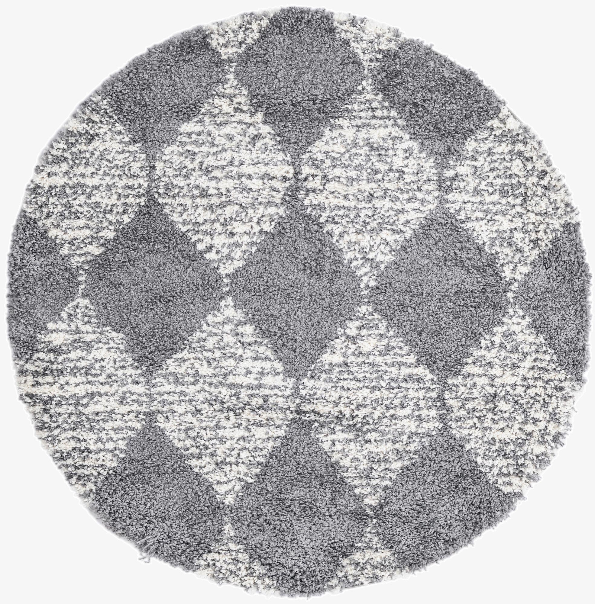 5' 3 x 5' 3 Serenity Shag Round Rug