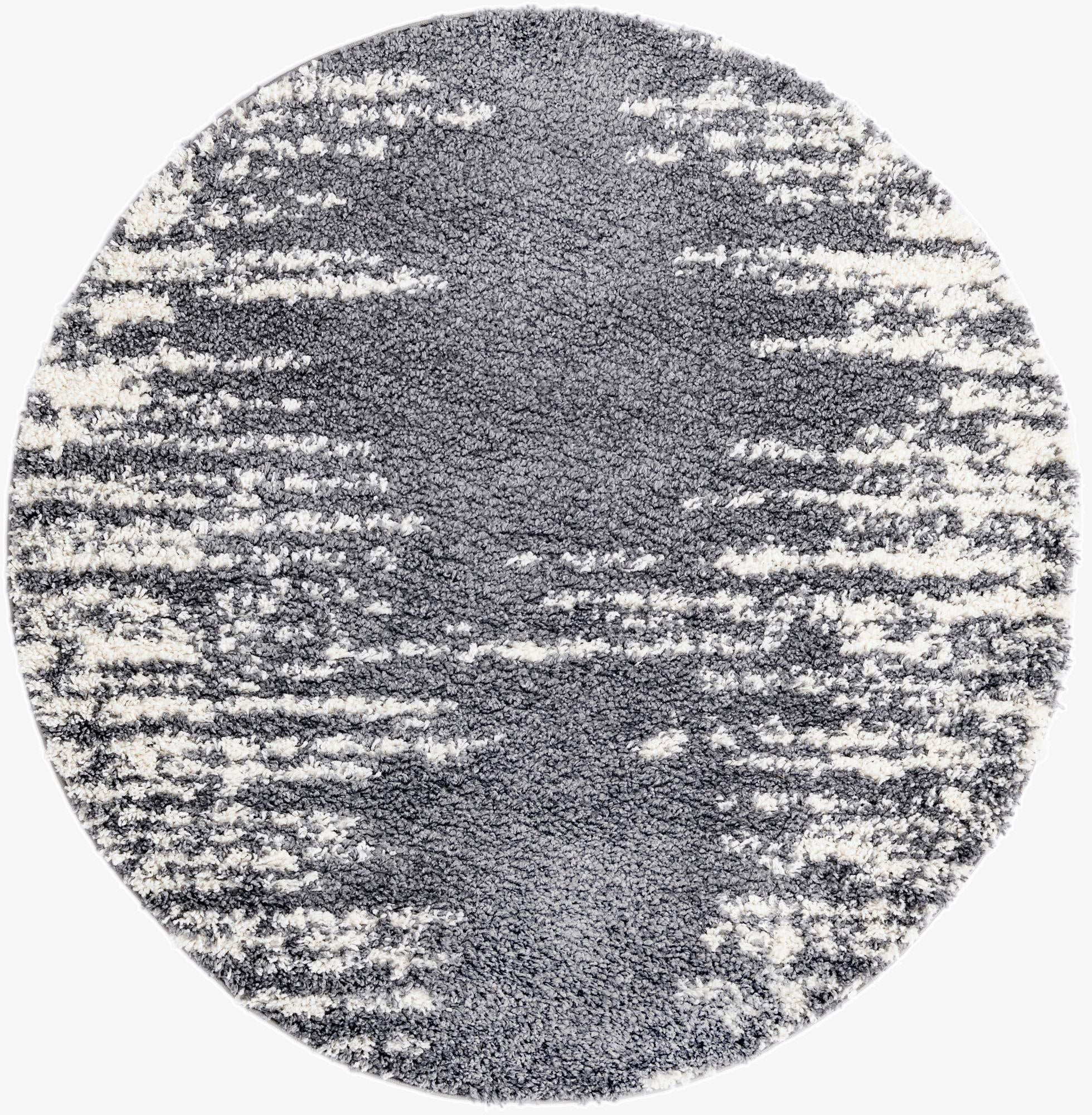5' 3 x 5' 3 Serenity Shag Round Rug