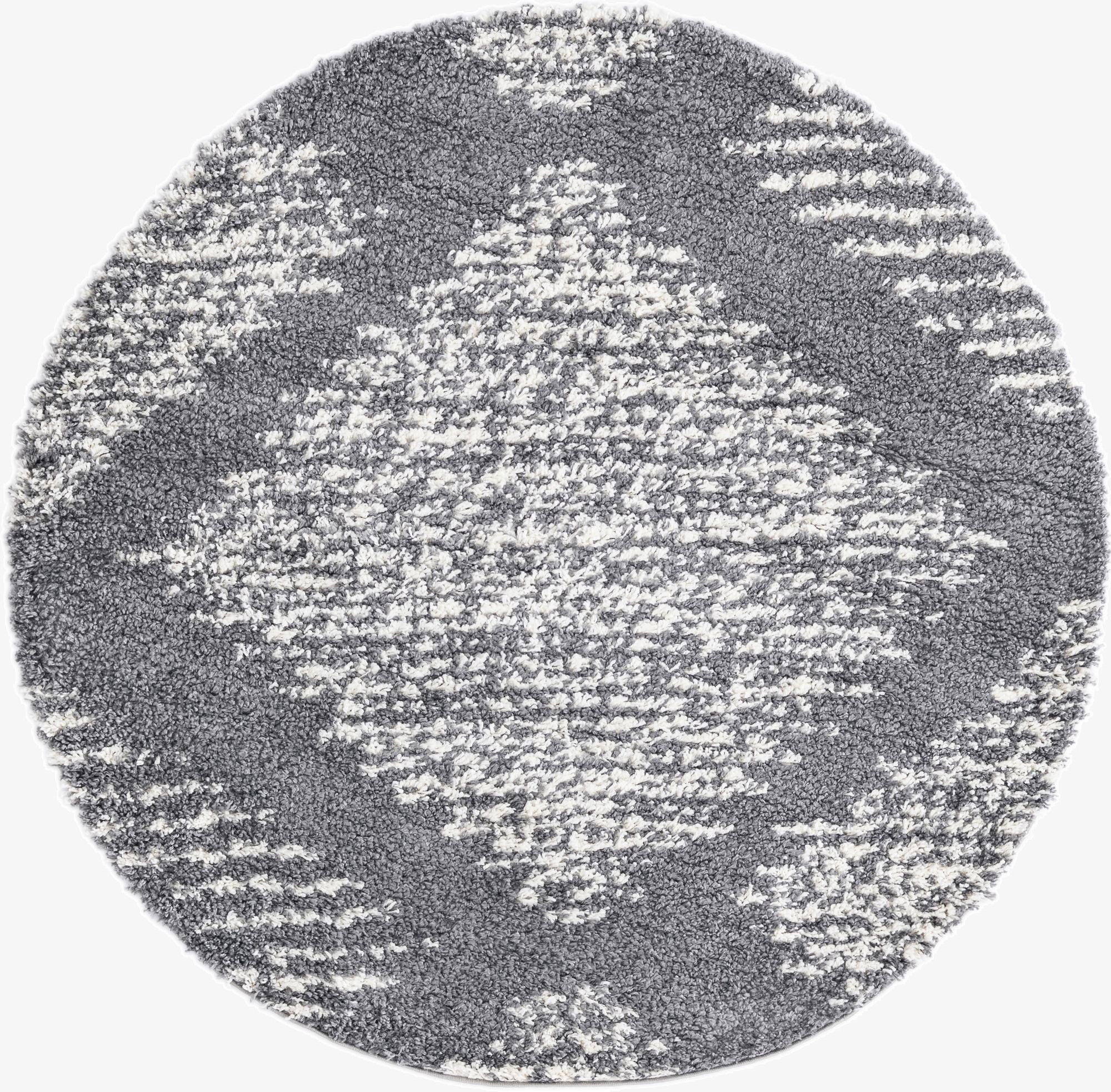 5' 3 x 5' 3 Serenity Shag Round Rug