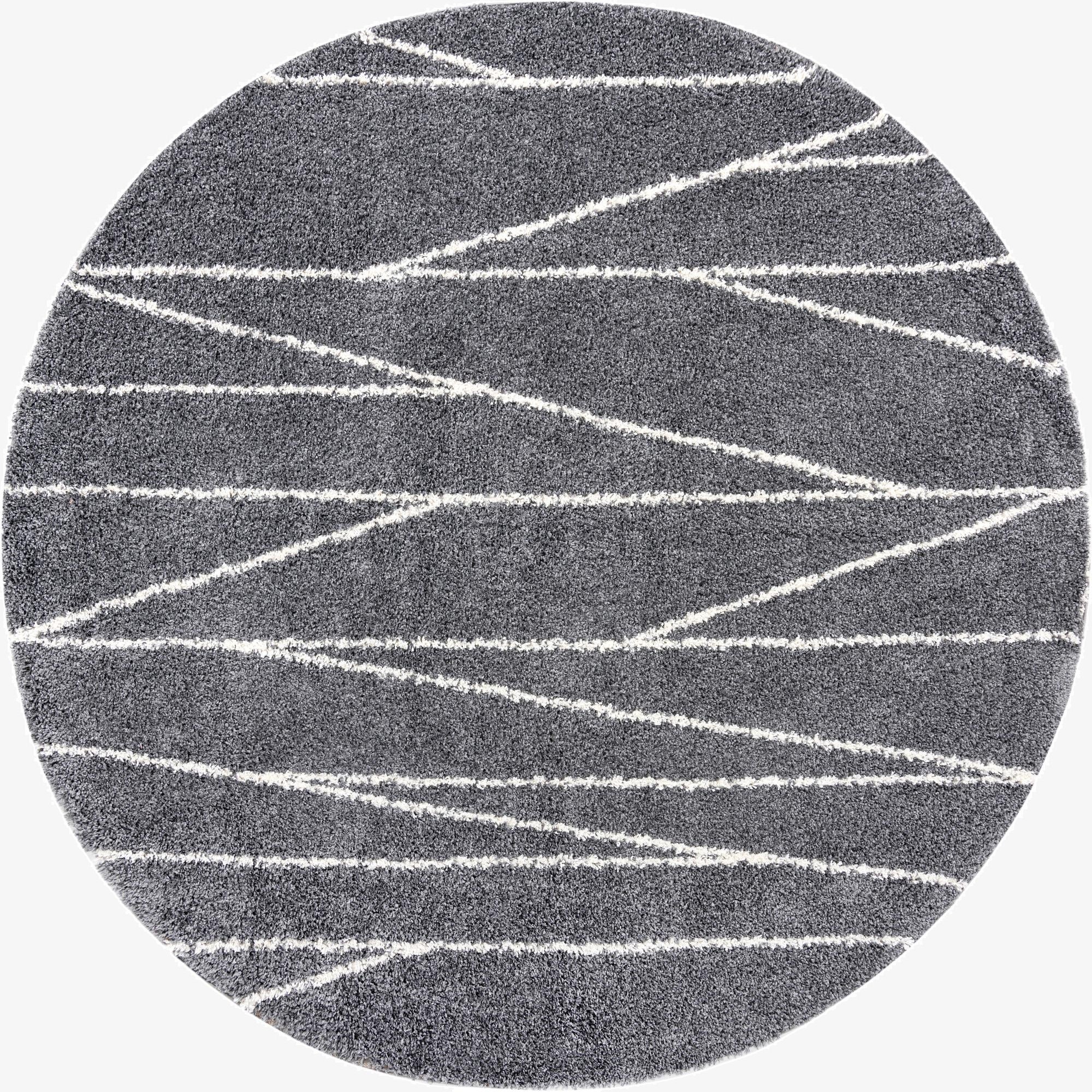 10' x 10' Serenity Shag Round Rug