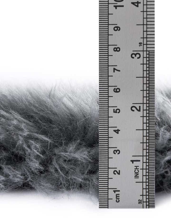 2' x 2' Sheepskin Round Rug