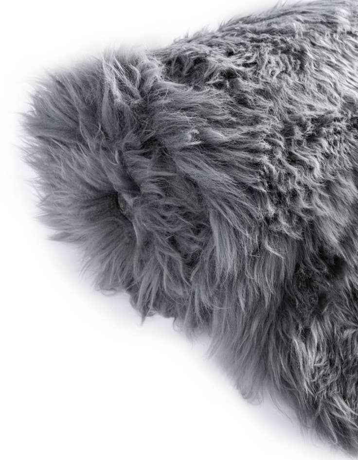 Detail image of 2' x 2' Sheepskin Round Rug