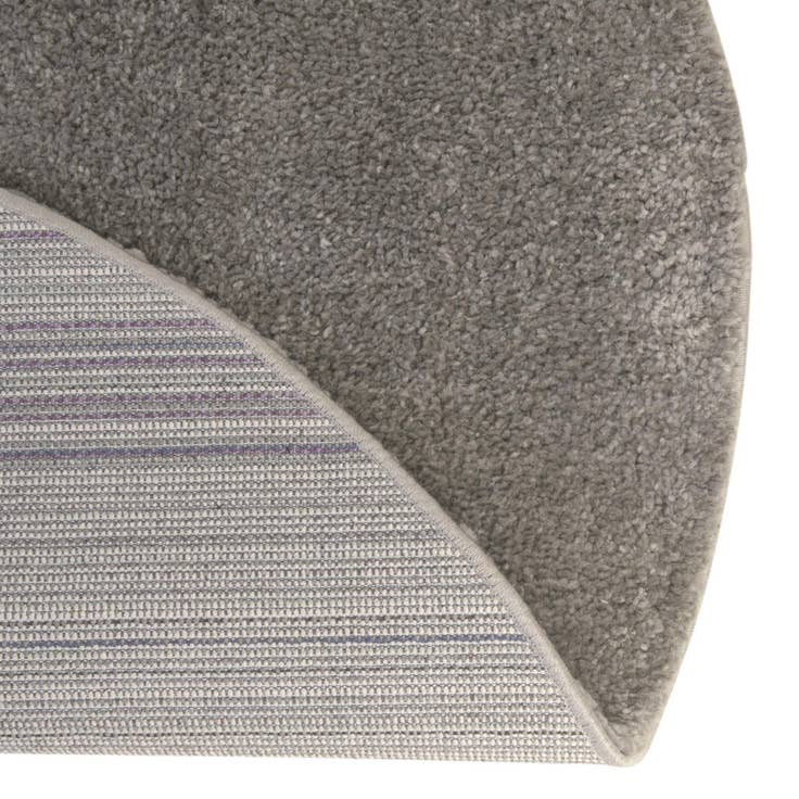 Detail image of 6' x 6' Solid Frieze Round Rug