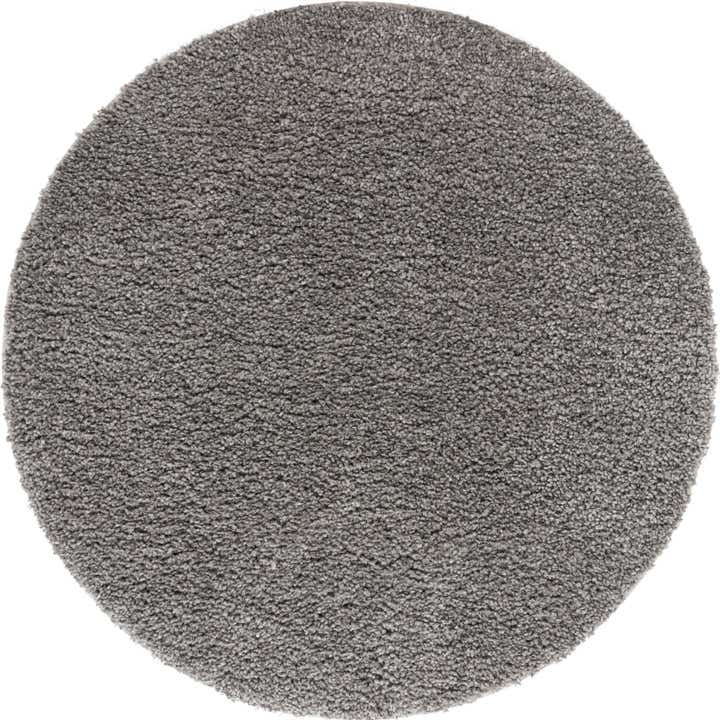 100cm x 100cm Frieze uni Tapis Rond