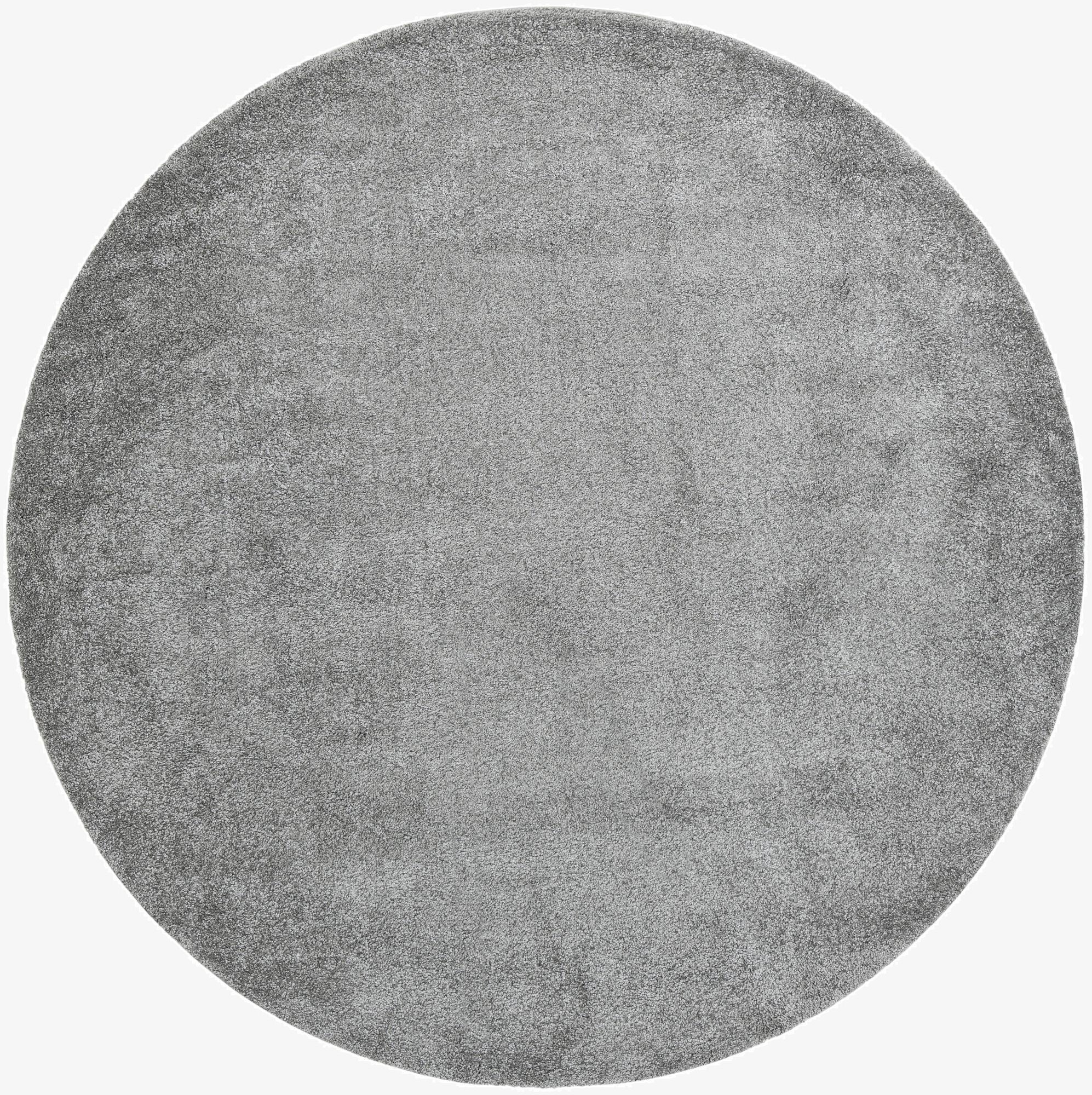Primary image 10' x 10' Solid Frieze Round Rug