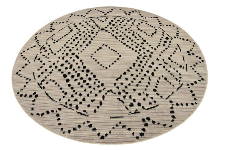 Detail image of 6' x 6' Spectrum Round Rug