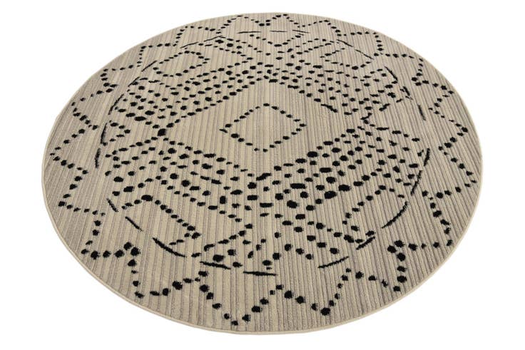 Detail image of 6' x 6' Spectrum Round Rug