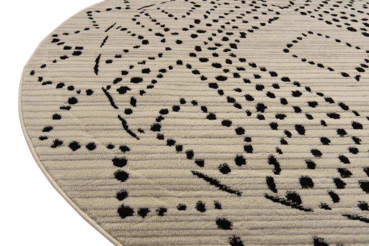Detail image of 6' x 6' Spectrum Round Rug