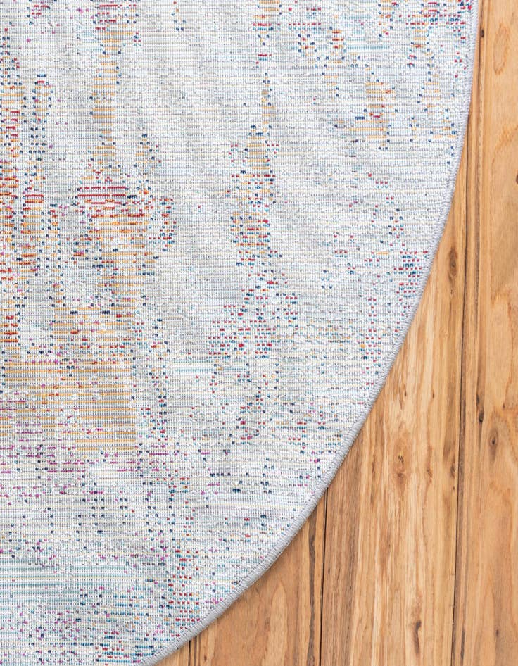 Detail image of 4' x 4' Starlight Round Rug